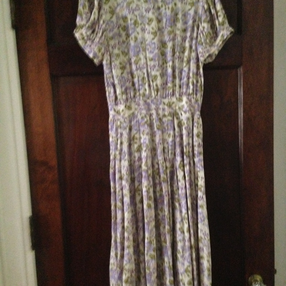 Vintage Maggie London silk dress